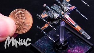 Painting Poe Dameron's TINY X-Wing