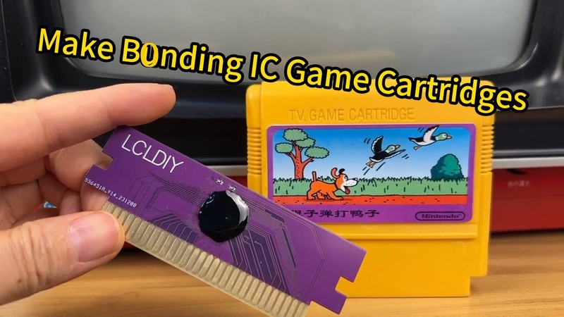 Make cheap Bonding IC NES Game