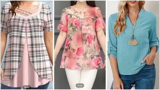 BLUSAS CASUALES , Estilos y DISEOS Hermosos te ENCANTARN