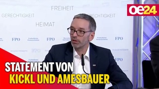 FP: Herbert Kickl und Hannes Amesbauer zur Asyl-Politik