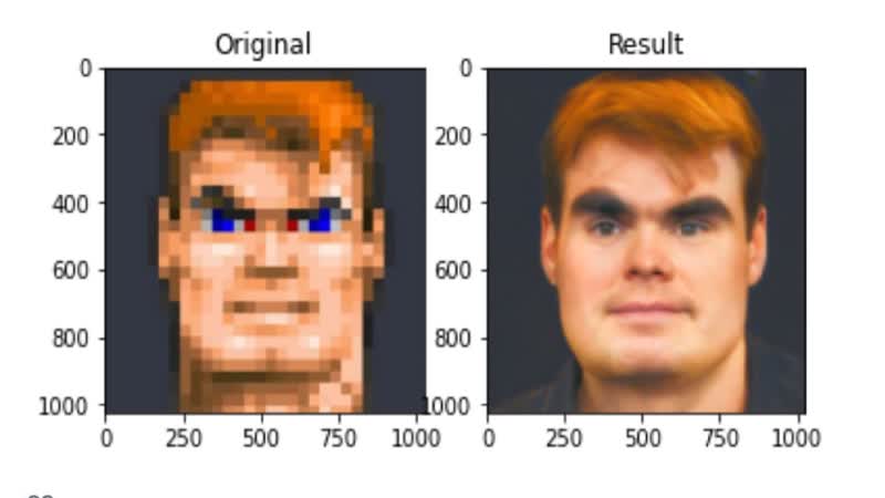 Как нейросеть Face Depixelizer, превращающая пиксельное