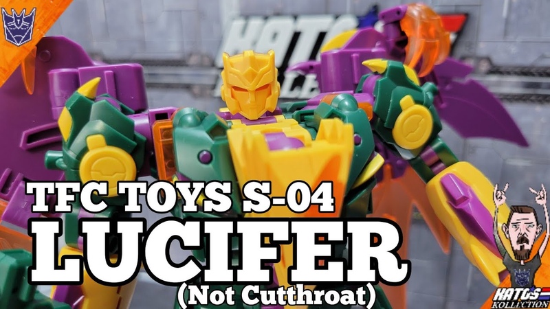 TFC Toys S 04 Lucifer review (not MP Scale Terrorcon