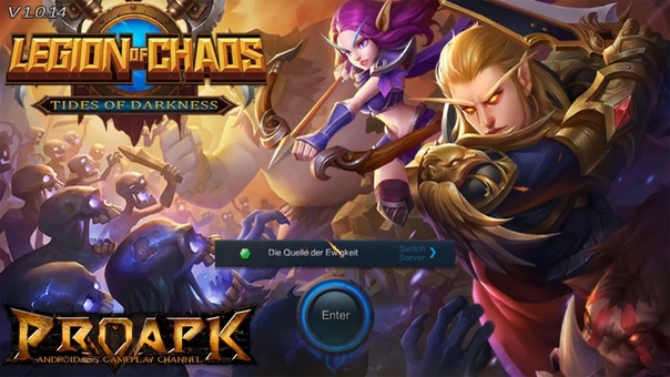 LEGION OF CHAOS Геймплей (en)