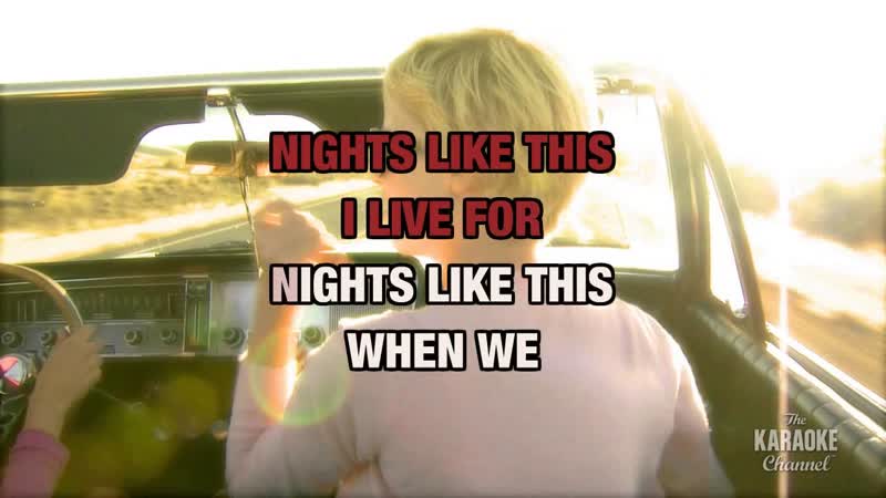 Nights Like This in the style of Steve Azar, Karaoke with