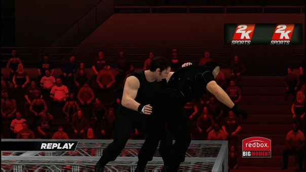 WWE 2 K15 Dean Ambrose vs Seth Rollins ( Hell In A Cell) 1080p