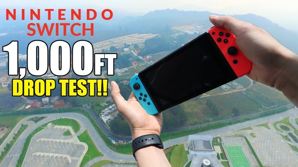 Nintendo Switch Drop Test from 1000 Feet , Durability