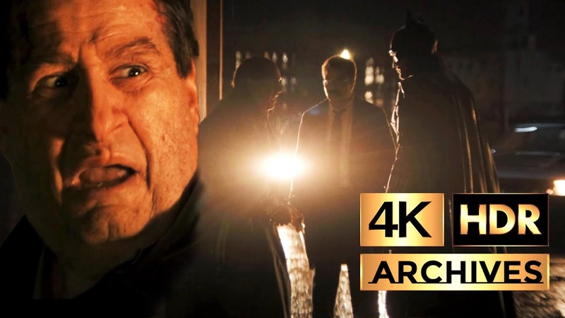 The Batman 4 K HDR Penguin Interrogation Scene, First 70 Seconds Only. Come on