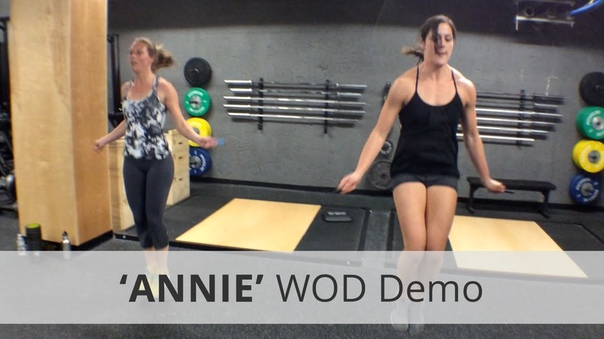 ANNIE Cross Fit WOD Demo