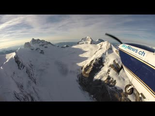 Flying from Sion to Speck-Fehraltorf across the Swiss Alps