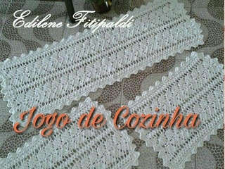 🍃Jogo de Cozinha Ponto Folha