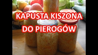 Jak kisić kapustę. w słoiku./w 5  Ą I ZDROWĄ. Do Bigosu,pierogó