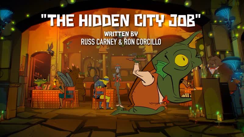 TMNT 2018 ENG 2 сезон 6. 2 серия The Hidden City Job