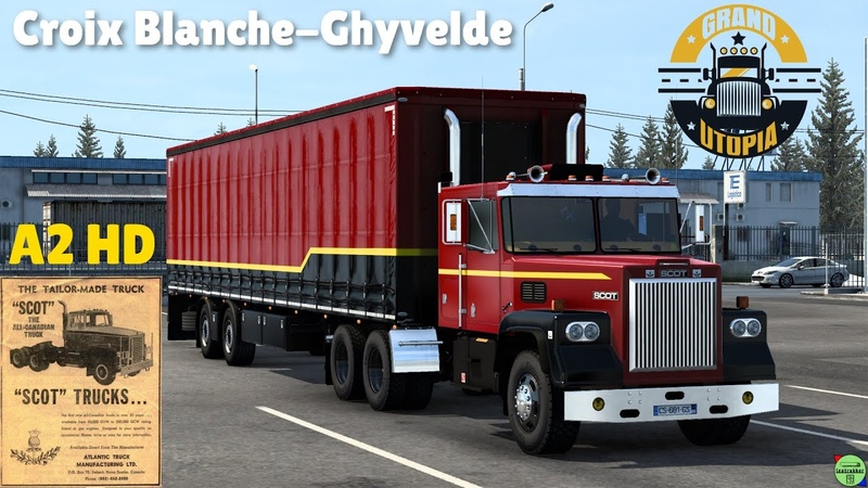 ETS 2 1. 40 SCOT A2 HD Croix Blanche Ghyvelde, GRAND