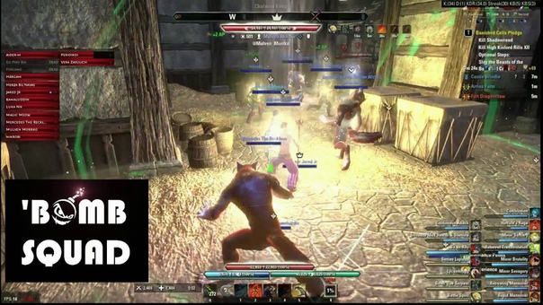Bomb Squad ESO Cyrodiil ALCORAID inadequate drunken