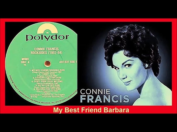 Connie Francis My Best Friend