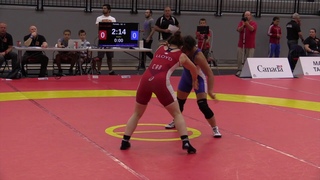 2017 Canada Cup 53 kg Abby Lloyd CAN vs Jasmine Mian CAN