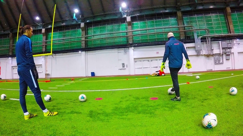 Recovery Movement and Opening Into Goal Syracuse University Goalkeeper Training 2 6