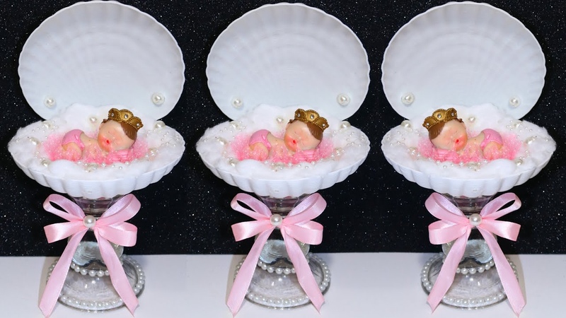 Centro de mesa para Baby Shower ( NIN A), Baby Shower Centerpieces (