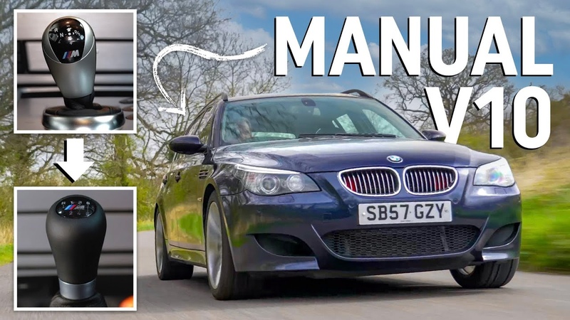 We manual swapped our V10 BMW M5