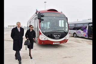 Avropa Oyunları üçün Avtobus deposu və Təlim mərkəzində görülən işlərlə tanışlıq