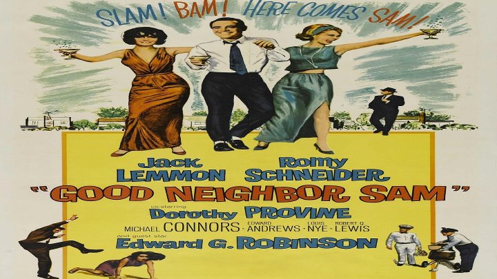 SAM, EL SINVERGÜ ENZA (1964) Dir David Swift Con Jack Lemmon, Romy Schneider, Dorothy Provine, Edward G