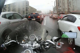по Питеру и КАДу на Irbis GARPIA 250 cc