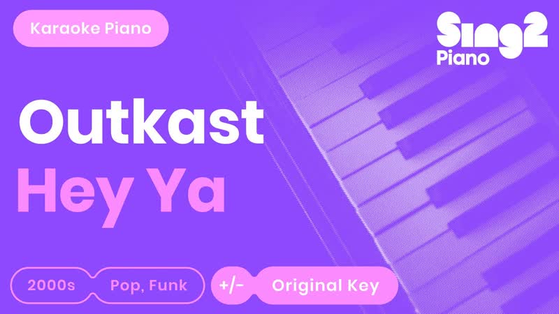 Outkast Hey Ya ( Higher Key) Karaoke