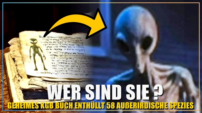 Die 58 Alien Zivilisationen aus dem geheimen KGB Buch der außerirdischen