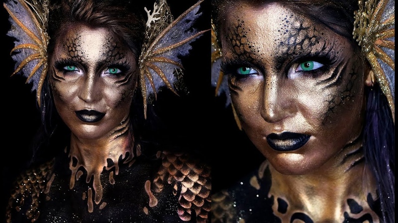 GOLDEN MERMAID, Makeup