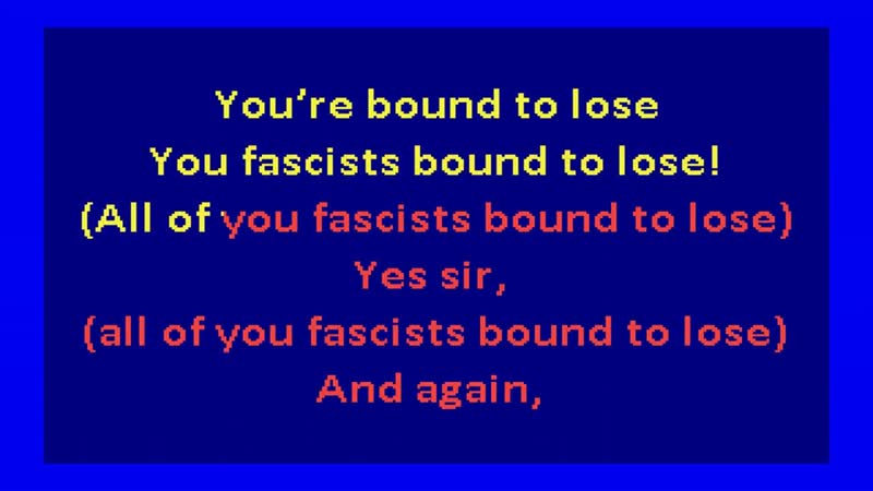 Woody Guthrie All You Fascists Bound To Lose