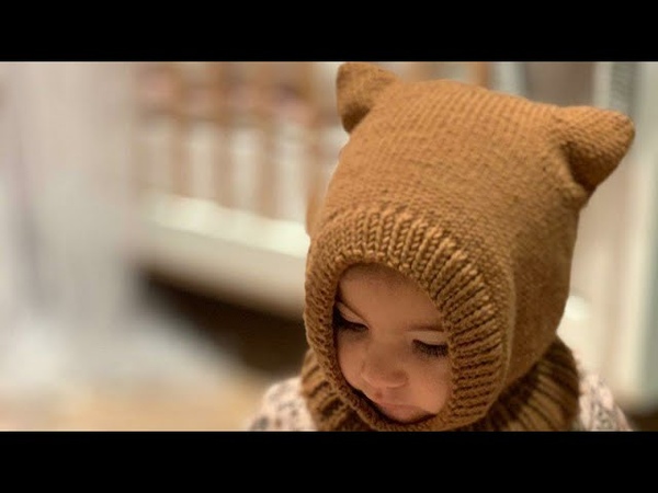 Capota Enteriza Oso. Tallas de 9 meses a 2 años. MUY FACIL, PARA CUALQUIER NIVEL Tutorial