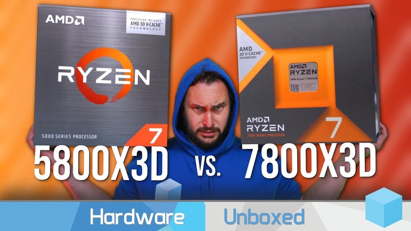 AMD Ryzen 7 7800 X3 D vs. 5800 X3 D, Zen 3 or Zen 4 3 D V Cache, Which Should You