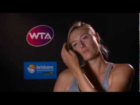 Maria Sharapova QF Post Match Interview, 2014 Brisbane