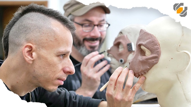 Sculpting with Monster Clay Mask MADNESS Part