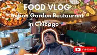Finally Desi Kuch Khane ko Mil Gya 😁 | Food Vlog in Chicago 🇺🇸 | Indian Garden Restaurant