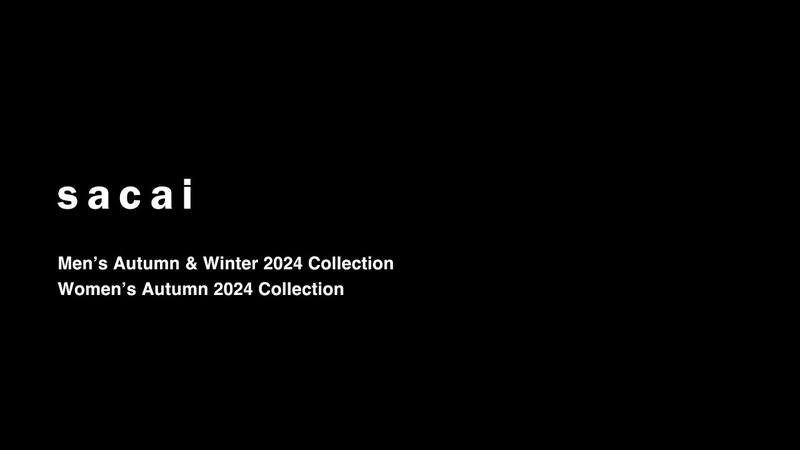 sacai Mens Autumn Winter 2024 Collection Womens Autumn 2024