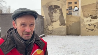 В Воронеже фото Колчака встречает местных жителей на Кривошеина 13/13. Ваше мнение