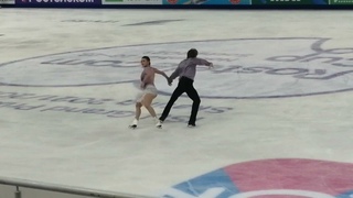 Kaitlin HAWAYEK / Jean-Luc BAKER. Free program practice. Rostelecom Cup 2021.