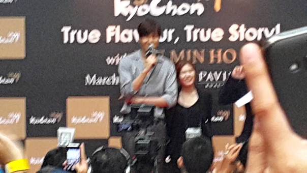 20160325 Lee Min Ho LIVE in Msia Kyo Chon 1991 Pavilion