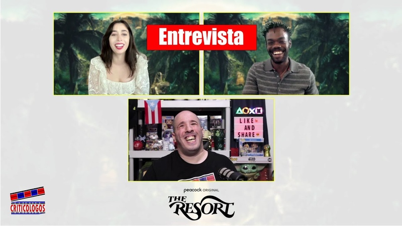 Peacocks Original Series The Resort Interview w, actors Cristin Milioti William