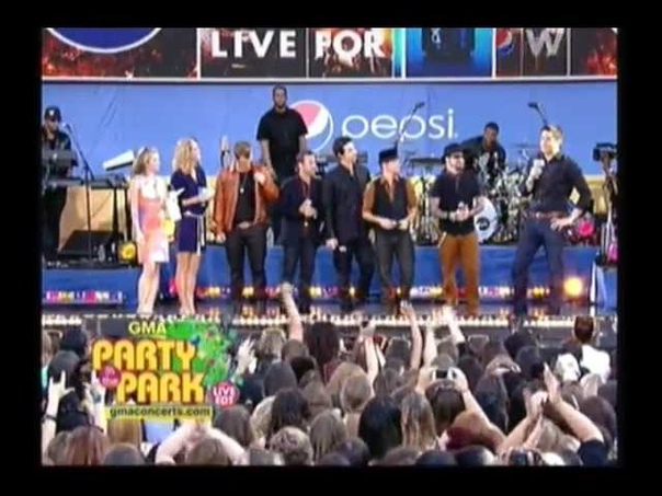 Backstreet Boys GMA ( Aug. 31st, 2012), Larger Than