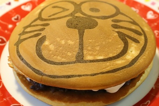 Wagashi Doraemon Dorayaki Cake ～ドラえもん どら焼き ケーキ