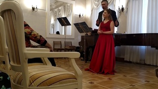 Scene of Tsaritsa Shemakha and Tsar Dodon from «The Golden Cockerel». Olga Antipova, Jury Zelenin