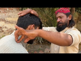 ASMR Head Massage for Insomnia: Relaxing Cracks and Sleep Aid by Bengali Baba