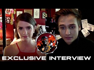 Shelley Hennig, Moses Storm, and Will Peltz Interview - Unfriended (HD) 2015