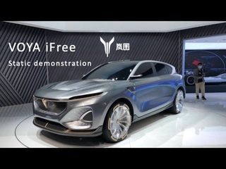 DONGFENG VOYAH iFree statically demonstration at Auto China 2020 Beijing Auto Show
