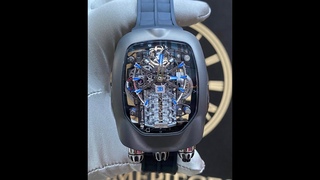 Jacob and Co  Bugatti Chiron 16 Cylinder Piston Engine Tourbillon