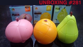 Алексей Ярыгин!  Unboxing №281 FanXin Fruit Series | Pear Cube | Peach Cube | Orange Cube