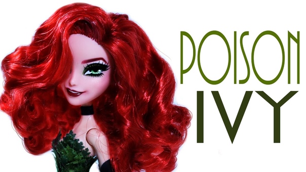 ООАК Ариэль. How to make a Poison Ivy Doll GOTHAM CITY