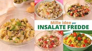 MILLE IDEE PER INSALATE FREDDE 🥬 facili e veloci per pranzo fuori casa, scuola - Lorenzo in cucina